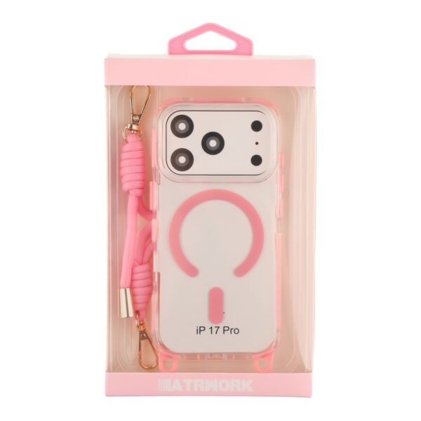 Чохол TPU+PC LanyardCase with MagSafe для iPhone 17 Pro