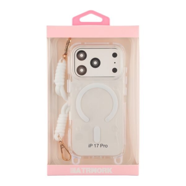 Чохол TPU+PC LanyardCase with MagSafe для iPhone 17 Pro