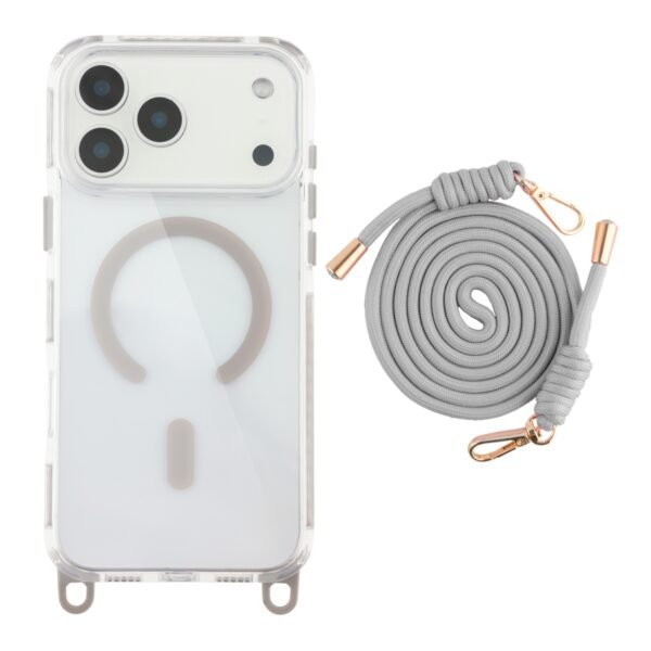 Чохол TPU+PC LanyardCase with MagSafe для iPhone 17 Pro