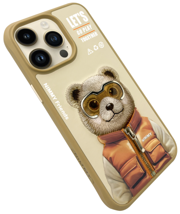 Чохол TPU+PC Nimmy 3D with Metal Buttons для iPhone 15 Pro Max