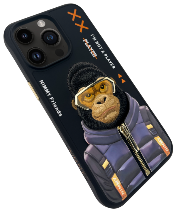Чохол TPU+PC Nimmy 3D with Metal Buttons для iPhone 15 Pro Max