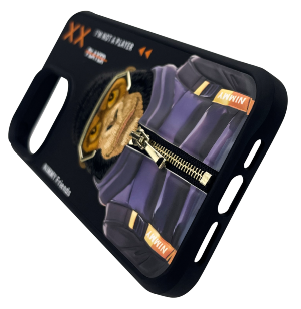 Чохол TPU+PC Nimmy 3D with Metal Buttons для iPhone 15 Pro Max