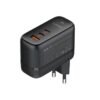 Мережевий Зарядний Пристрій LDNIO Q366 1USB/2USB-C GAN PD65W+Type-C to Type-C