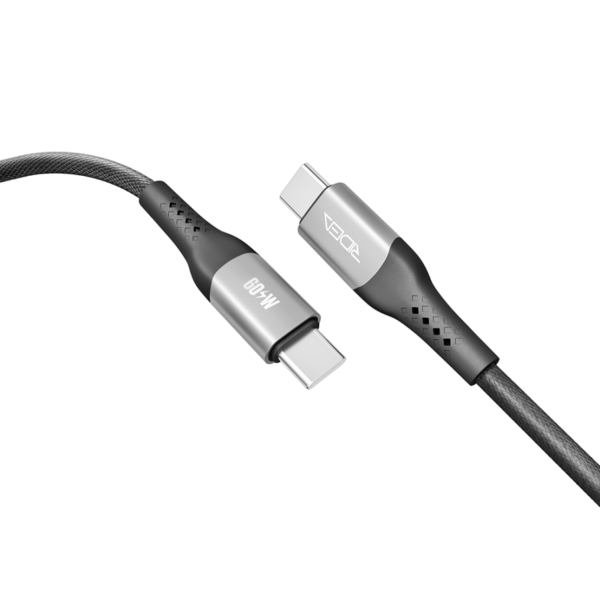 Кабель USB Ridea RC-US42 UltraStrong Type-C to Type-C 60W 1.2m