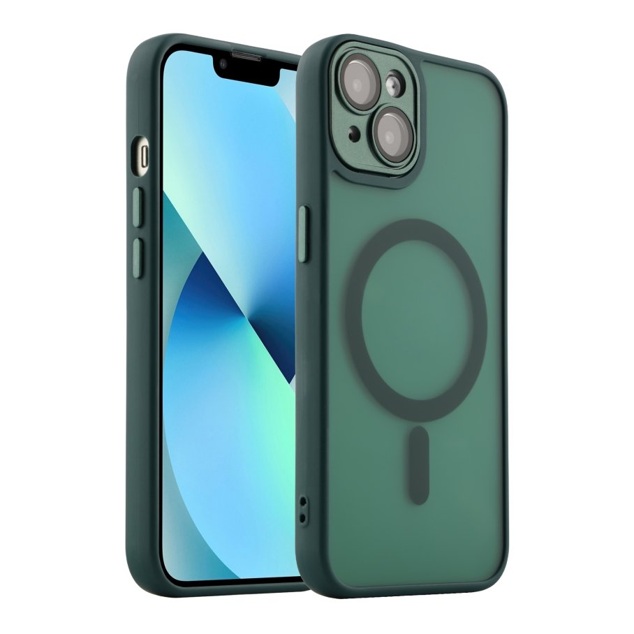 Чохол TPU+PC Magnetic Matte Camera Lens with Magsafe для iPhone 13 - Зображення 2