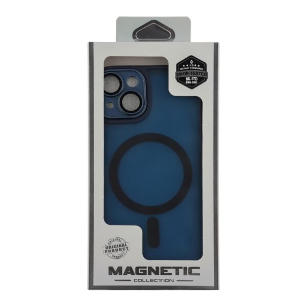 Чохол TPU+PC Magnetic Matte Camera Lens with Magsafe для iPhone 13