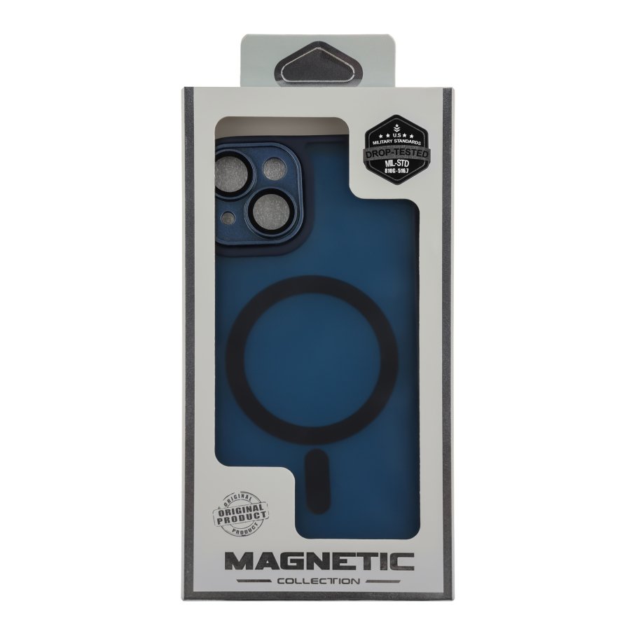 Чохол TPU+PC Magnetic Matte Camera Lens with Magsafe для iPhone 13 - Зображення 4