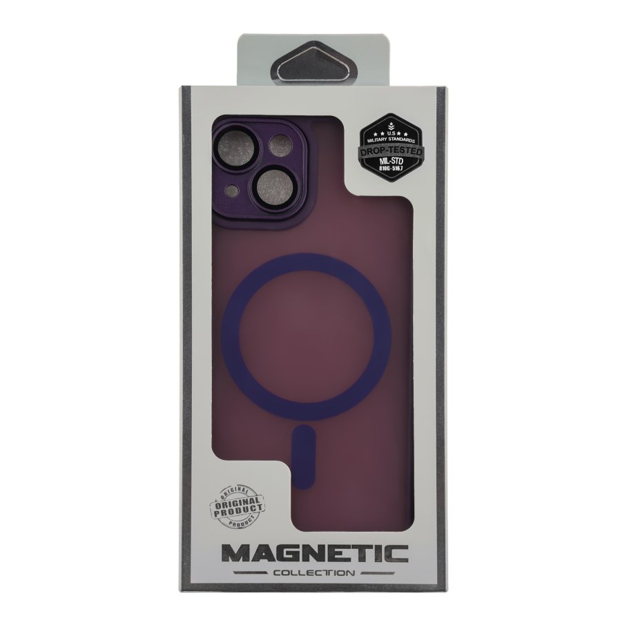 Чохол TPU+PC Magnetic Matte Camera Lens with Magsafe для iPhone 13 - Зображення 8