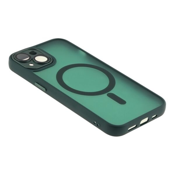 Чохол TPU+PC Magnetic Matte Camera Lens with Magsafe для iPhone 13