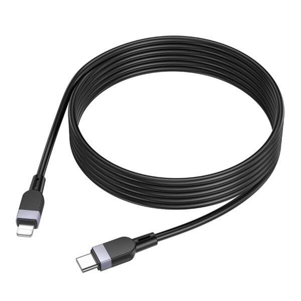 e76929df-1475-11f0-80c4-9457a5668888-big.jpg Кабель Hoco X109 Silicone Type-C to Lightning PD27W 2m
