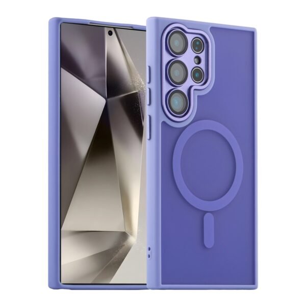 Чохол TPU+PC Magnetic Matte Camera Lens with Magsafe для Samsung Galaxy S25 Ultra 5G (S938)