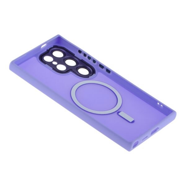 Чохол TPU+PC Magnetic Matte Camera Lens with Magsafe для Samsung Galaxy S25 Ultra 5G (S938)