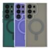Чохол TPU+PC Magnetic Matte Camera Lens with Magsafe для Samsung Galaxy S25 Ultra 5G (S938)