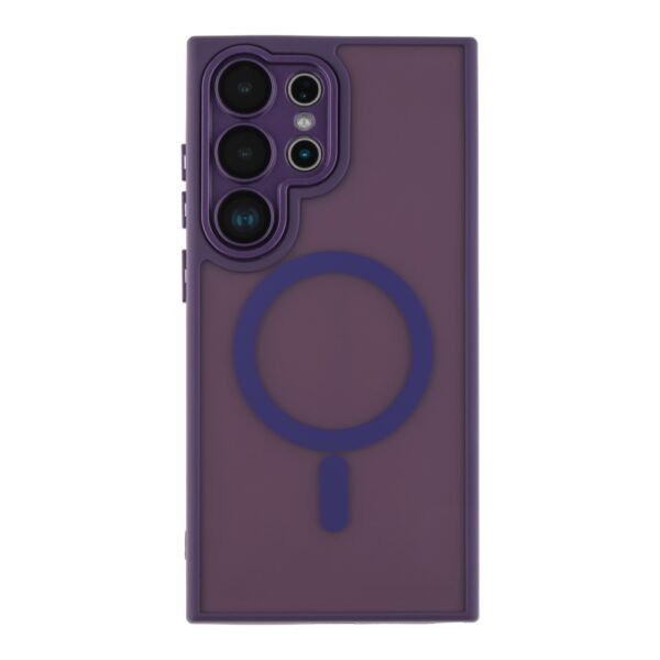 Чохол TPU+PC Magnetic Matte Camera Lens with Magsafe для Samsung Galaxy S25 Ultra 5G (S938)