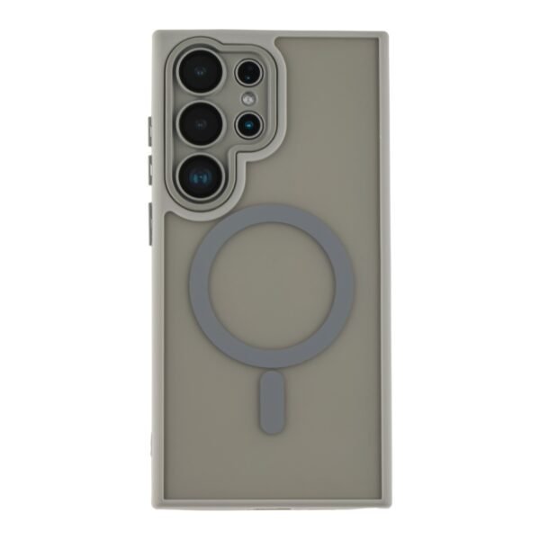 Чохол TPU+PC Magnetic Matte Camera Lens with Magsafe для Samsung Galaxy S25 Ultra 5G (S938)