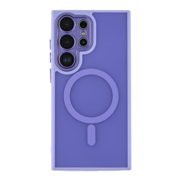Чохол TPU+PC Magnetic Matte Camera Lens with Magsafe для Samsung Galaxy S25 Ultra 5G (S938)