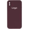 Чохол Silicone Case Square Full Camera для iPhone X/Xs