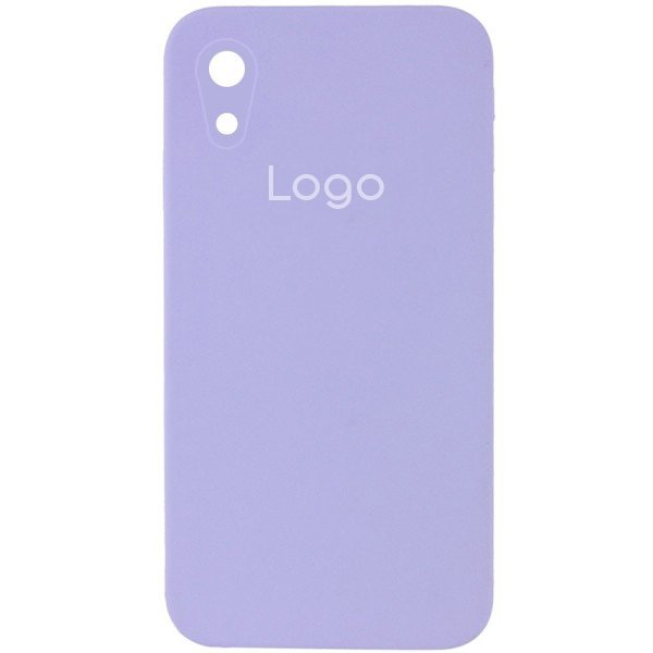Чохол Silicone Case Square Full Camera для iPhone Xr