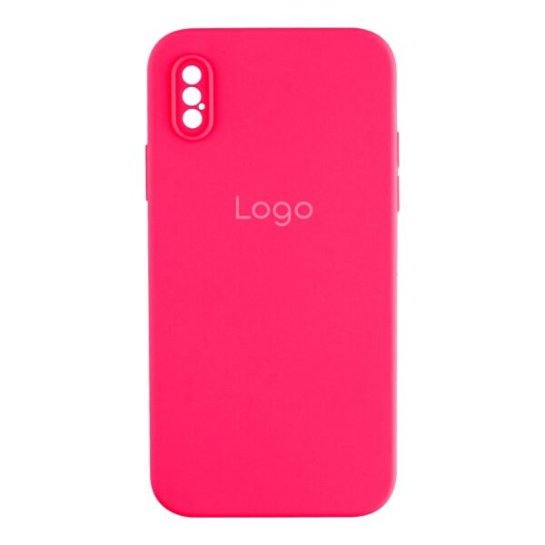 Чохол Silicone Case Square Full Camera для iPhone X/Xs