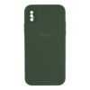 Чохол Silicone Case Square Full Camera для iPhone X/Xs