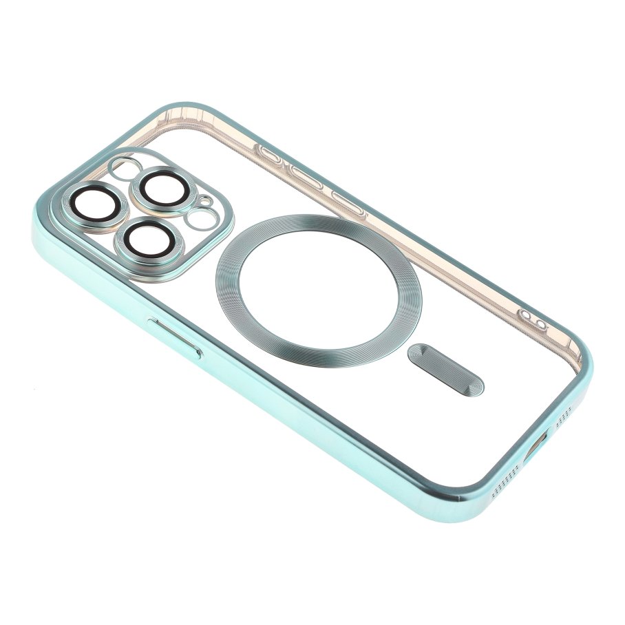 Чохол TPU Metallic Chrome Full Camera with Magsafe для iPhone 12 Pro Max - Зображення 14