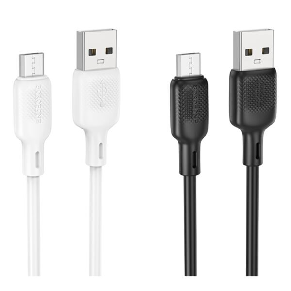 Кабель USB Borofone BX113 Silicone Micro 2.4A
