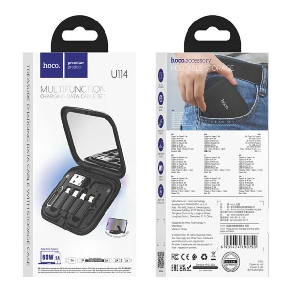 f1c3a1d0-4cda-11f0-80cb-9457a5668888-big.jpg Кабель USB Hoco U114 Treasure box 6in1 3A 60W