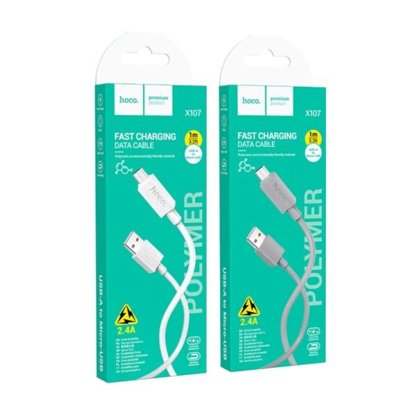 Кабель USB Hoco X107 Micro 2.4A