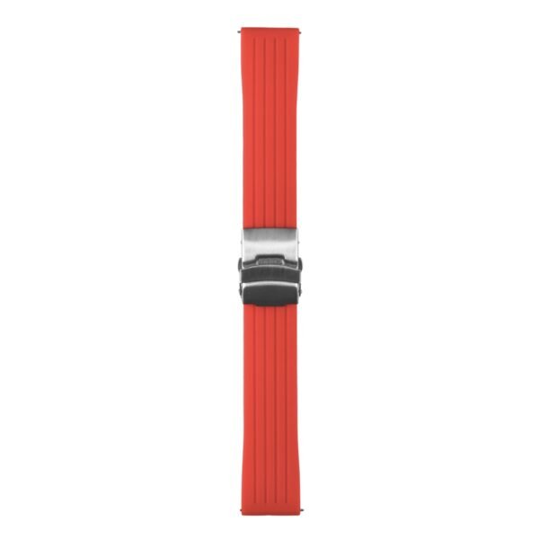 Ремінець Универс 22mm Silicone+Metal lock для Samsung/Amazfit/Huawei