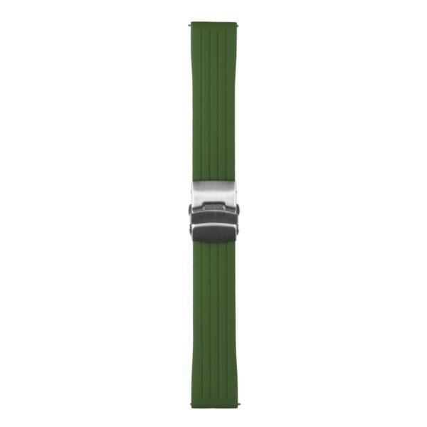 Ремінець Универс 22mm Silicone+Metal lock для Samsung/Amazfit/Huawei