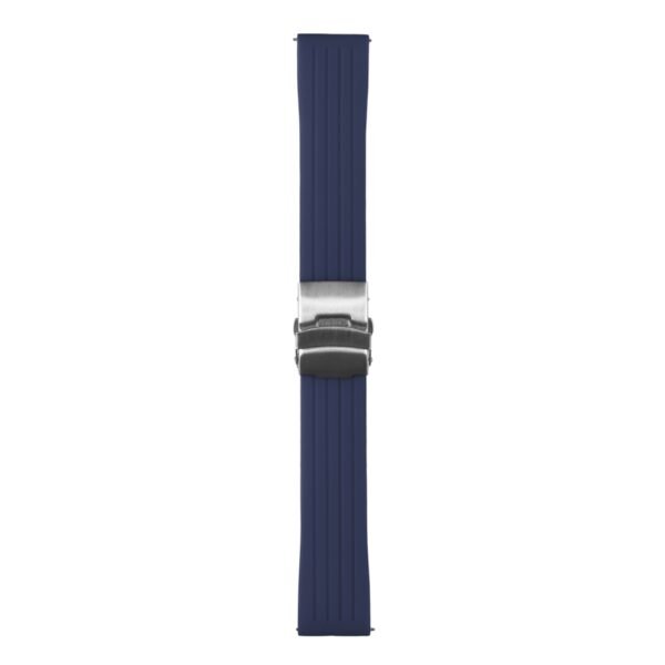 Ремінець Универс 22mm Silicone+Metal lock для Samsung/Amazfit/Huawei