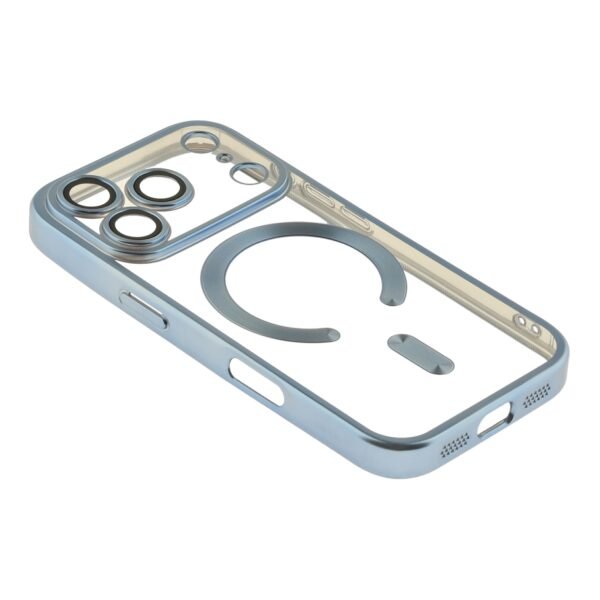 Чохол TPU Metallic Chrome Full Camera with Magsafe для iPhone 17 Pro