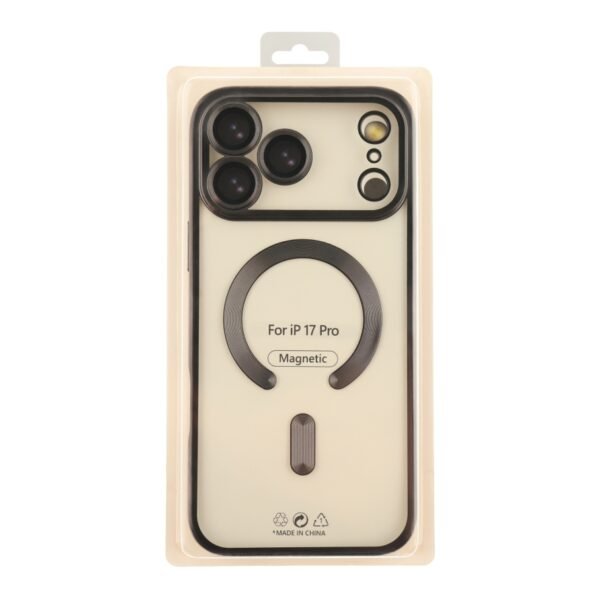 Чохол TPU Metallic Chrome Full Camera with Magsafe для iPhone 17 Pro