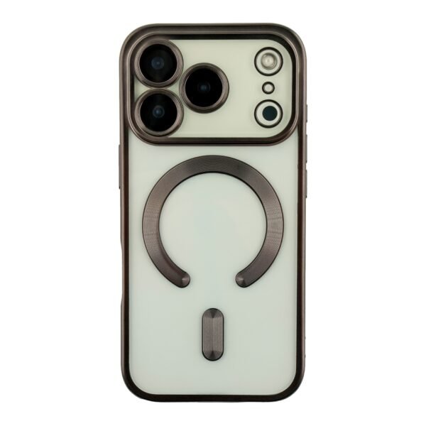 Чохол TPU Metallic Chrome Full Camera with Magsafe для iPhone 17 Pro