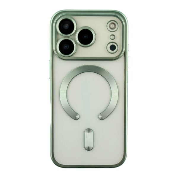 Чохол TPU Metallic Chrome Full Camera with Magsafe для iPhone 17 Pro