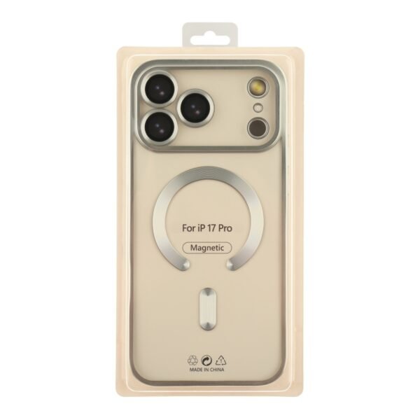 Чохол TPU Metallic Chrome Full Camera with Magsafe для iPhone 17 Pro