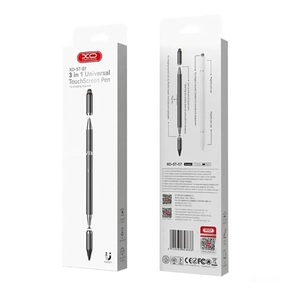 f4506c6e-3d1a-11f0-80c9-9457a5668888-big.jpg Стілус XO ST-07 3 in 1 Touch-Sensitive Capacitor Pen