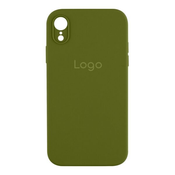 Чохол Silicone Case Square Full Camera для iPhone Xr