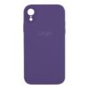 Чохол Silicone Case Square Full Camera для iPhone Xr