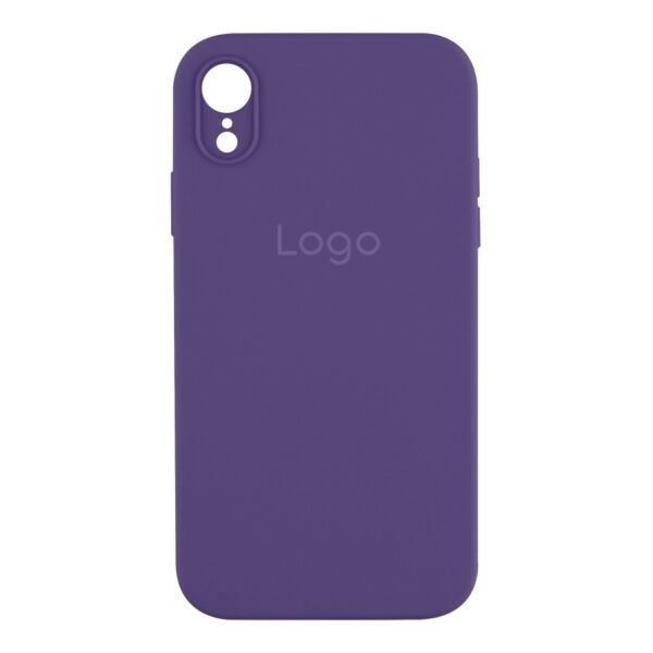 Чохол Silicone Case Square Full Camera для iPhone Xr