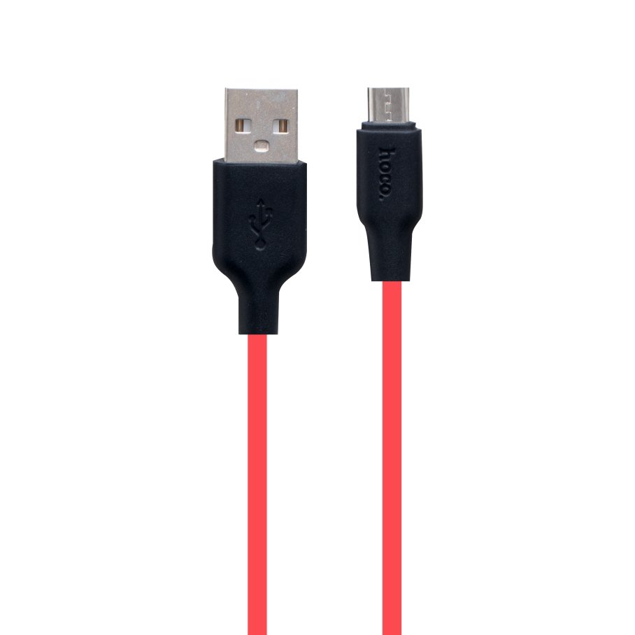 Кабель USB Hoco X21 Plus Silicone Micro - Зображення 3