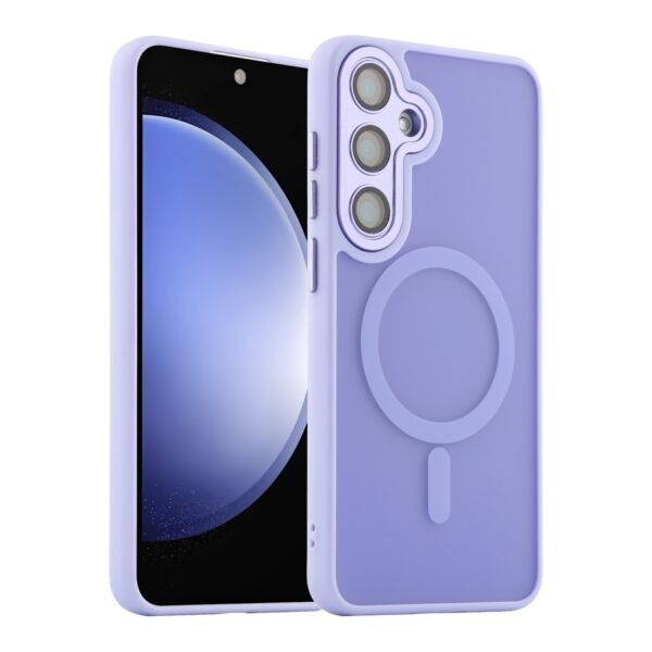 Чохол TPU+PC Magnetic Matte Camera Lens with Magsafe для Samsung Galaxy S24 FE 5G (S721)