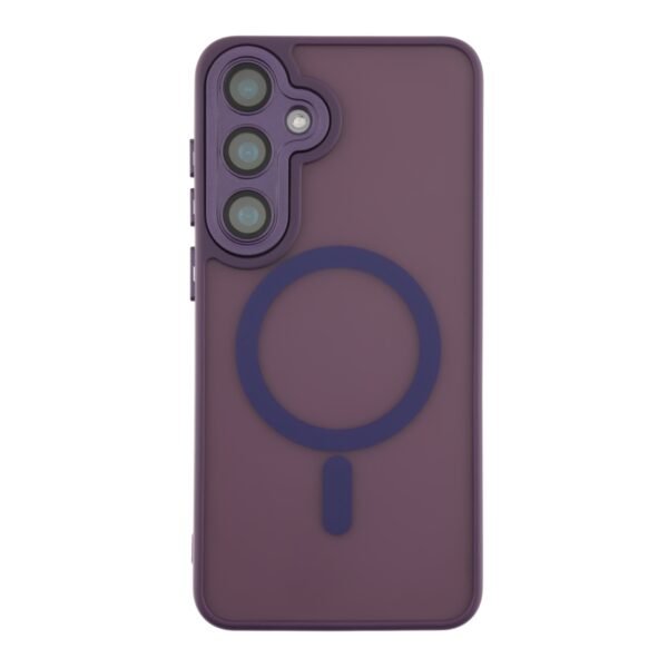 Чохол TPU+PC Magnetic Matte Camera Lens with Magsafe для Samsung Galaxy S24 FE 5G (S721)
