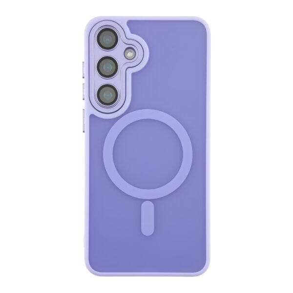 Чохол TPU+PC Magnetic Matte Camera Lens with Magsafe для Samsung Galaxy S24 FE 5G (S721)