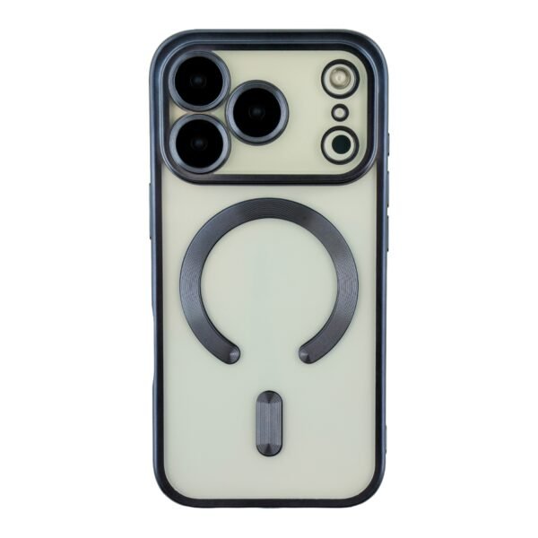 Чохол TPU Metallic Chrome Full Camera with Magsafe для iPhone 17 Pro Max