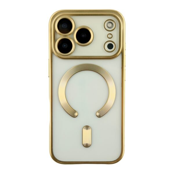 Чохол TPU Metallic Chrome Full Camera with Magsafe для iPhone 17 Pro Max