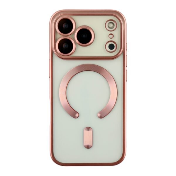 Чохол TPU Metallic Chrome Full Camera with Magsafe для iPhone 17 Pro Max