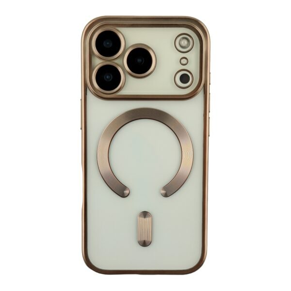 Чохол TPU Metallic Chrome Full Camera with Magsafe для iPhone 17 Pro Max