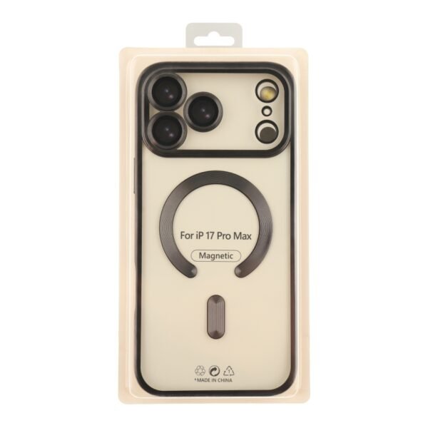 Чохол TPU Metallic Chrome Full Camera with Magsafe для iPhone 17 Pro Max