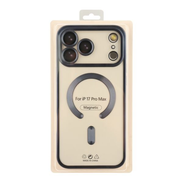 Чохол TPU Metallic Chrome Full Camera with Magsafe для iPhone 17 Pro Max